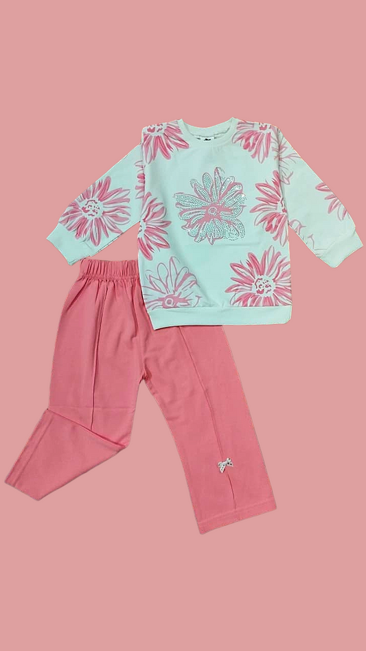 The "Blossom" Two-Piece Floral Suit