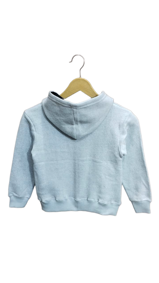Kids' Fleece Zip-Up Hoodie Jacket - Boys' Full-Zip Hooded Sweatshirt