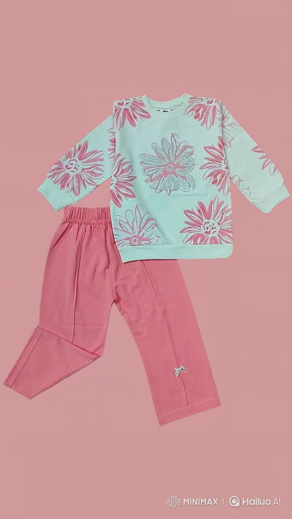 The "Blossom" Two-Piece Floral Suit