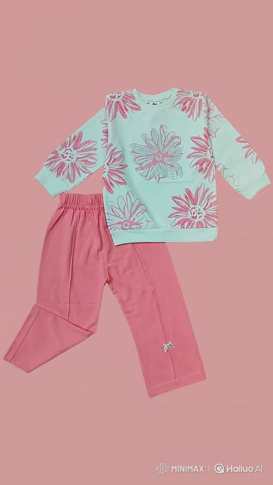 The "Blossom" Two-Piece Floral Suit